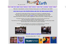 Tablet Screenshot of heaven2earth.rayners.org.uk